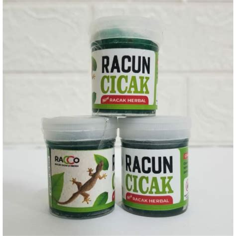 Jual Promo Racun Cicak Dan Kecoa Racco New Racak Herbal Pembasmi Cicak