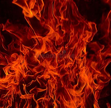 Red Fire Flames Of Hell Stock Photo Image Of Background 10955580
