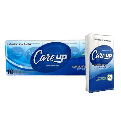 Pañuelo Desechable Care Up Triple Hoja 1 display Mayorista Contigo