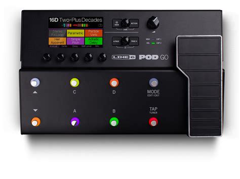 Line 6 Debuts POD Go Guitar Processor The Best-Sounding POD Ever