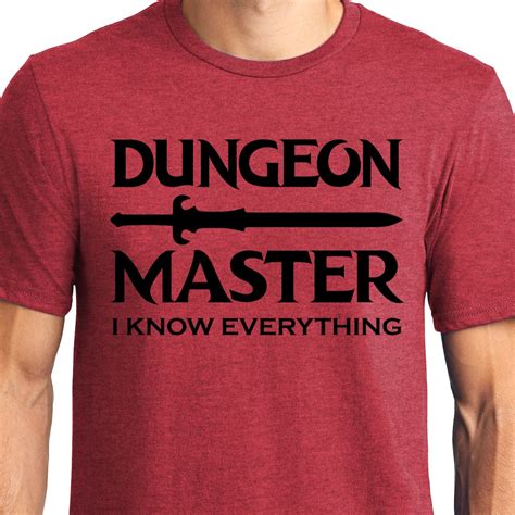 Dungeon Master Shirt – Quick Draw Shirts