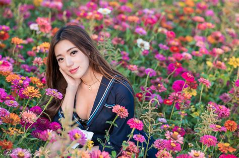 Wallpaper Kiki Hsieh Model Brunette Long Hair Straight Hair