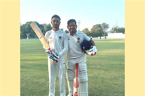 Kishan Lyngdoh Strikes First Ranji Trophy Hundred Bisht Hits Double