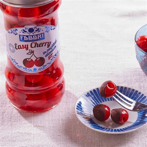 easy cherry  dark chocolate