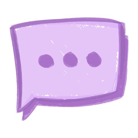 Premium Vector Vector Illustration Speech Bubbles Hand Drawn