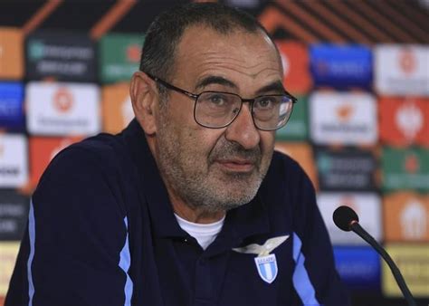 lazio coach sarri  conference league exit  dont  squad  europe