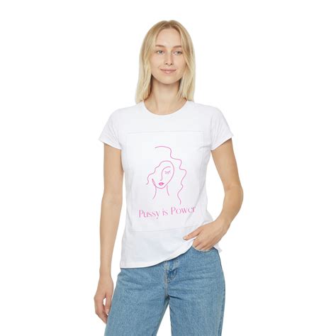 Women S Iconic Pussy Is Power T Shirt Etsy