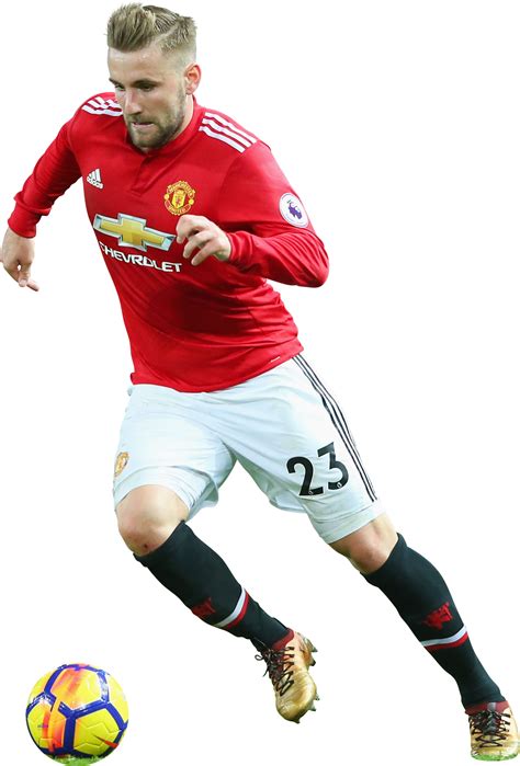 Luke Shaw Manchester United Football Render Footyrenders