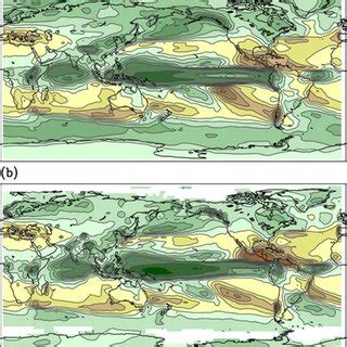 The CMIP3 Multimodel Average Of The Trend In Annual Precipitation As