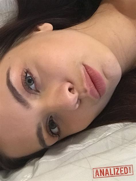 Brunette Teen Emily Mayers Shows Off Her Great Ass Natural Tits In