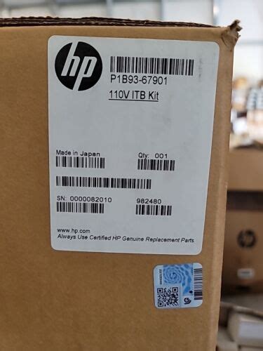 Hp P B A P B Transfer Belt Kit Page Yield New Sealed