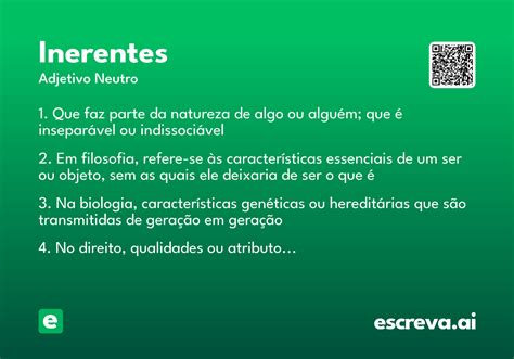 O Que Significa A Palavra Inerente - 5
