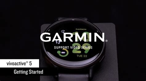 Garmin Support Vívoactive 5 Getting Started Youtube