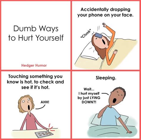 Ouch Hedger Humor