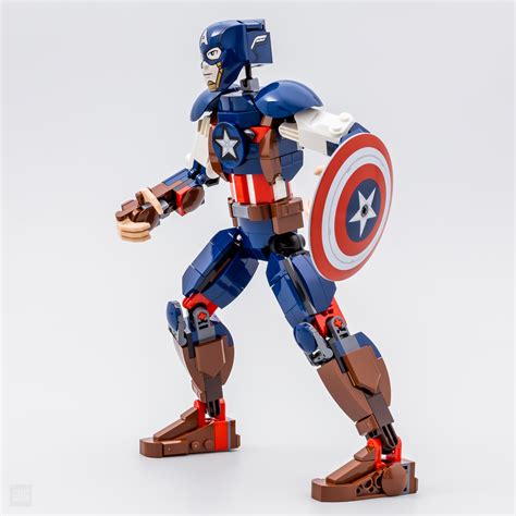 Très vite testé LEGO Marvel 76258 Captain America Construction Figure