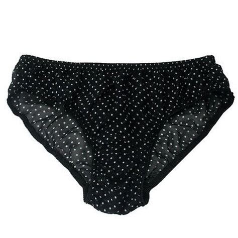 Women Pure Silk Hipster Bikini Panties Sheer Brief Transparent