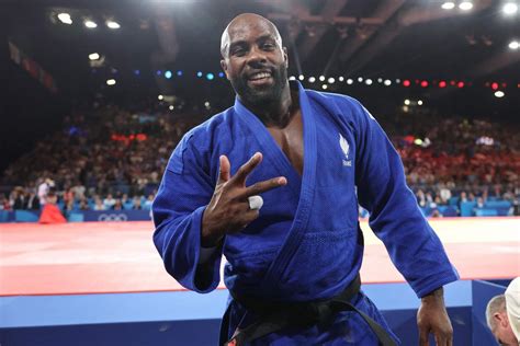 Jo De Paris Judo Teddy Riner Sacr Champion Olympique Domicile