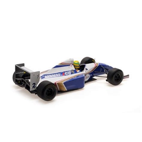 Miniatura Fórmula 1 Williams Renault FW16 GP San Marino 1994 Ayrton