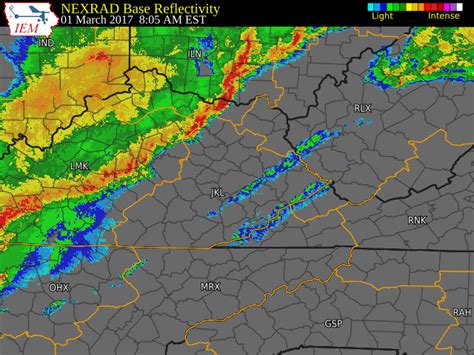 Damaging Winds Plow Through Eastern Kentucky During The Morning Of