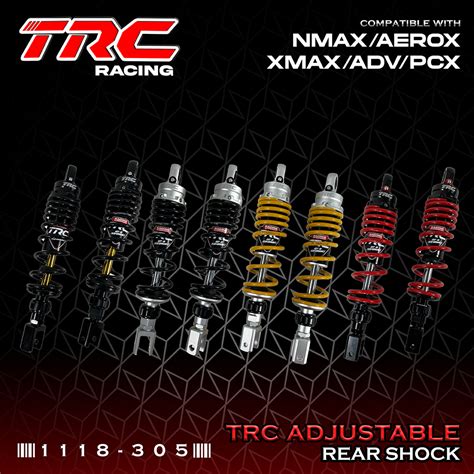 TRC RACING AI TECH SERIES SUSPENSION For AEROX V1 V2 NMAX V2 1118 305