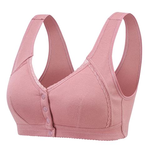 Hapimo Everyday Bra Wireless For Women Open Front Ultra Light Lingerie Push Up Comfort Daily