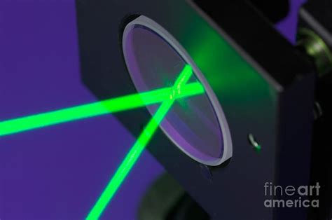 laser beam reflection photograph  giphotostock