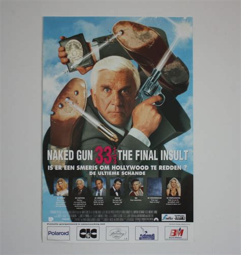 Filmposter The Naked Gun Origineel X Cm