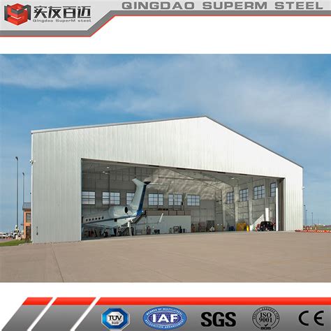 Modern Hot Selling Steel Structure Prefabricated Aircraft Hangar