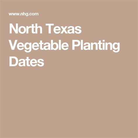 North Texas Vegetable Planting Dates Florida Landscaping Florida