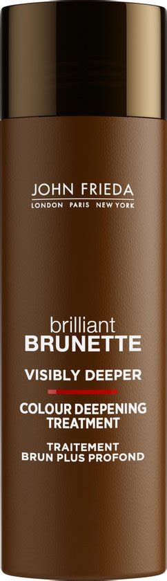 John Frieda Brilliant Brunette Visibly Deeper Colour Deepening Treatment 150 Ml Bol