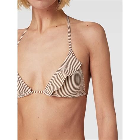 Top bikini ze wzorem w paski model Striba Bel Becksöndergaard Peek Cloppenburg