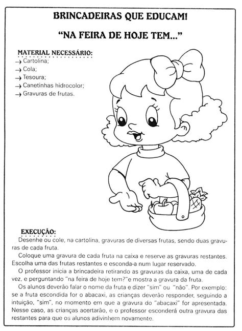 Projeto Frutas Educação Infantil