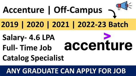 Accenture Hiring For Application Development Associate Accenture Off