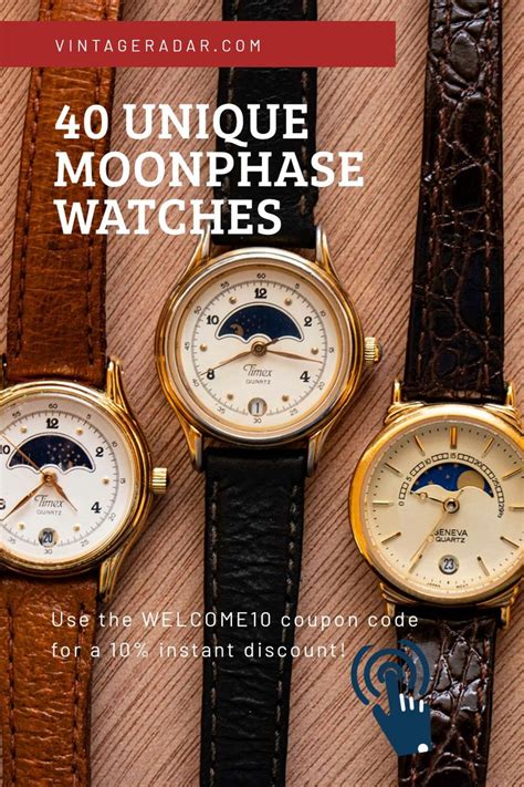 40 Unique Moonphase Watch Collection, Moonphase Gift Watches, Dress ...