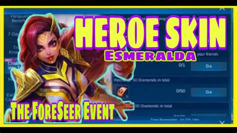 Free Skin Event Heroe Skin Of Esmeralda The Foreseer Event