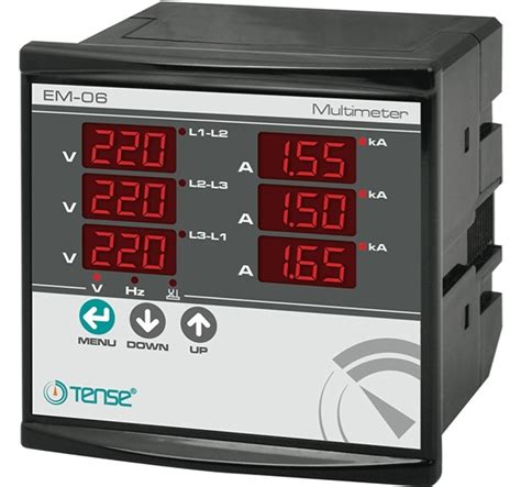 Мультиметр 3 фазы вольтметр амперметр частотомер цифровой щитовой цена ...