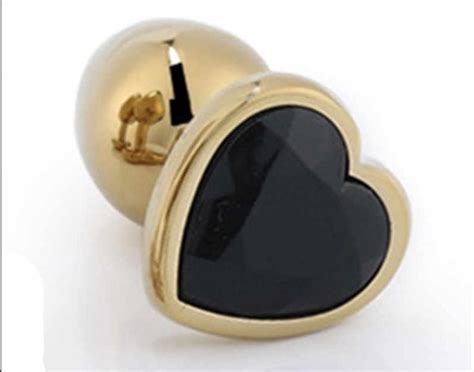 Plug Anal J Ia A O Inox M Dio Cora O X X Cm Dourado Parcelamento Sem Juros