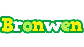 Bronwen Logo | Name Logo Generator - Popstar, Love Panda, Cartoon, Soccer, America Style