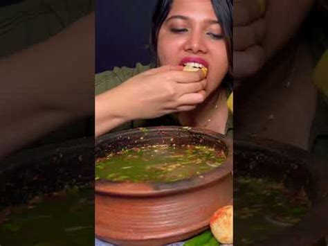 Spicy Pani Puri Eating Challenge Golgappa ASMR Mukbang Shorts