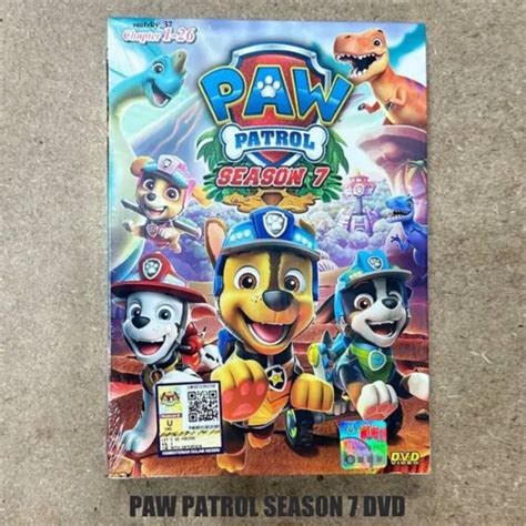 DVD ANIME PAW PATROL Complete Series Season 7 (VOL. 1-26 End) English ...