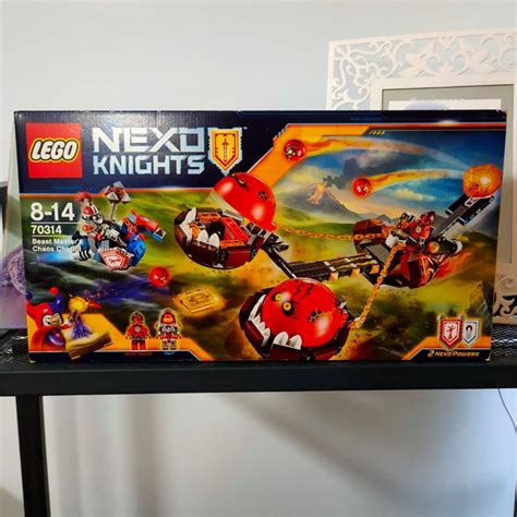 Lego Nexo Knights 70314 Beast Master's Chaos Chariot NEW, Hobbies ...