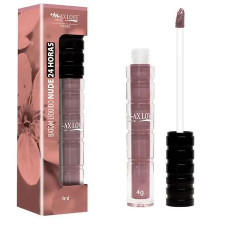 Batom Líquido Nude Horas Max Love Matte ml Escolha a cor Shopee Brasil