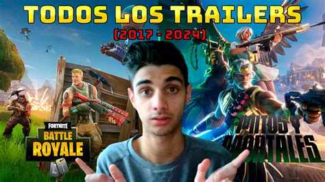 Reaccionando A Todos Los Trailers De Fortnite Scarg