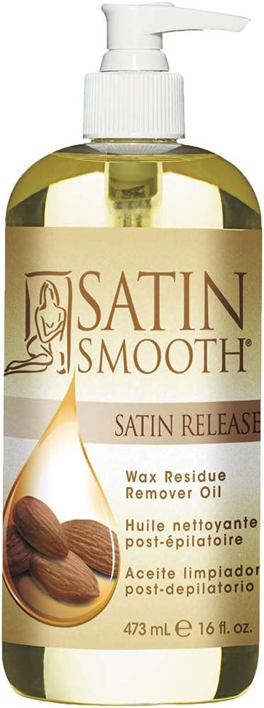 SATIN SMOOTH Wax Residue Remover Oil Satin Release 16 Fluid Ounces