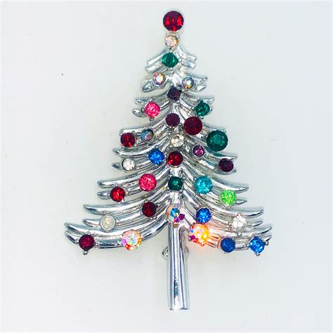 Vintage American Modernist Christmas Brooch Artedeco Online Antiques