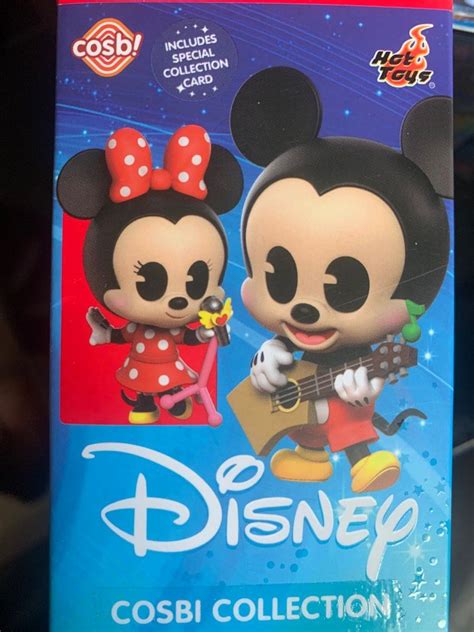 Disney Cosbi Collection Hot Toys盲盒 Mickey Mouse Minnie Mouse Tigger 興趣及遊戲 玩具 遊戲類 Carousell