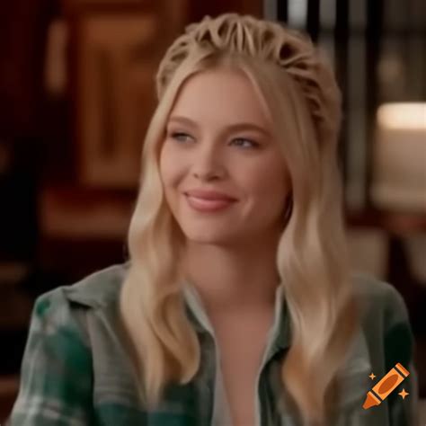 Illustration Of A Beautiful Blonde Woman On Craiyon