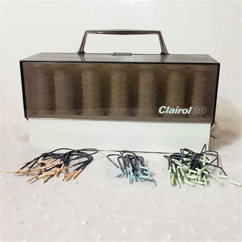 S Vintage Clairol Instant Hairsetter Hot Rollers With Etsy