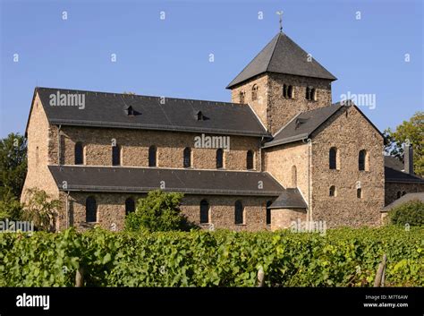 Mittelheim Basilika Oestrich Winkel Rheingau Hessen Deutschland