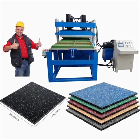 Cheap Price Rubber Floor Tile Vulcanizing Curing Press China Rubber